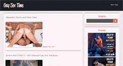 Desktop Screenshot of gaysextime.com